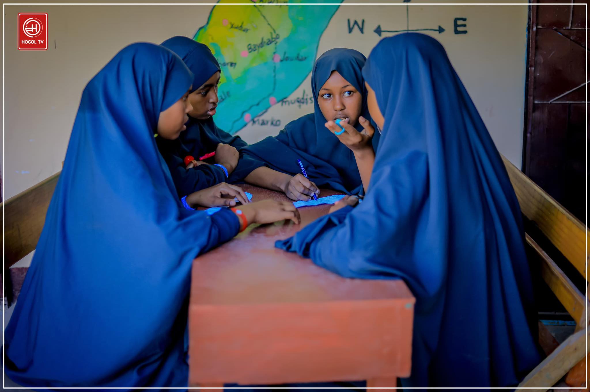 Students in classroom
